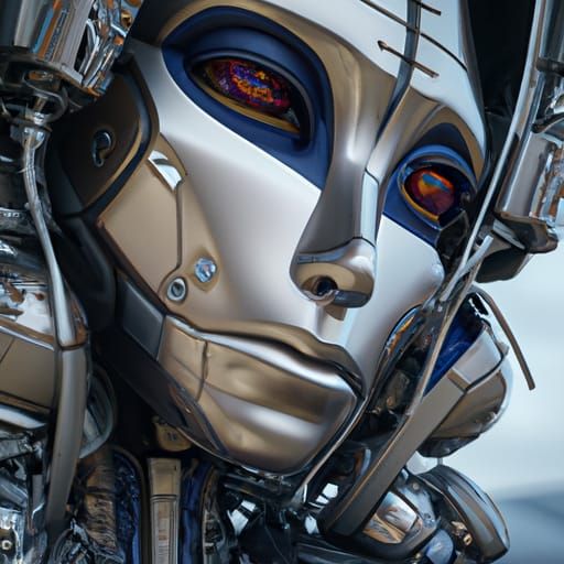 Bad Nun with Sci-Fi Mech Details