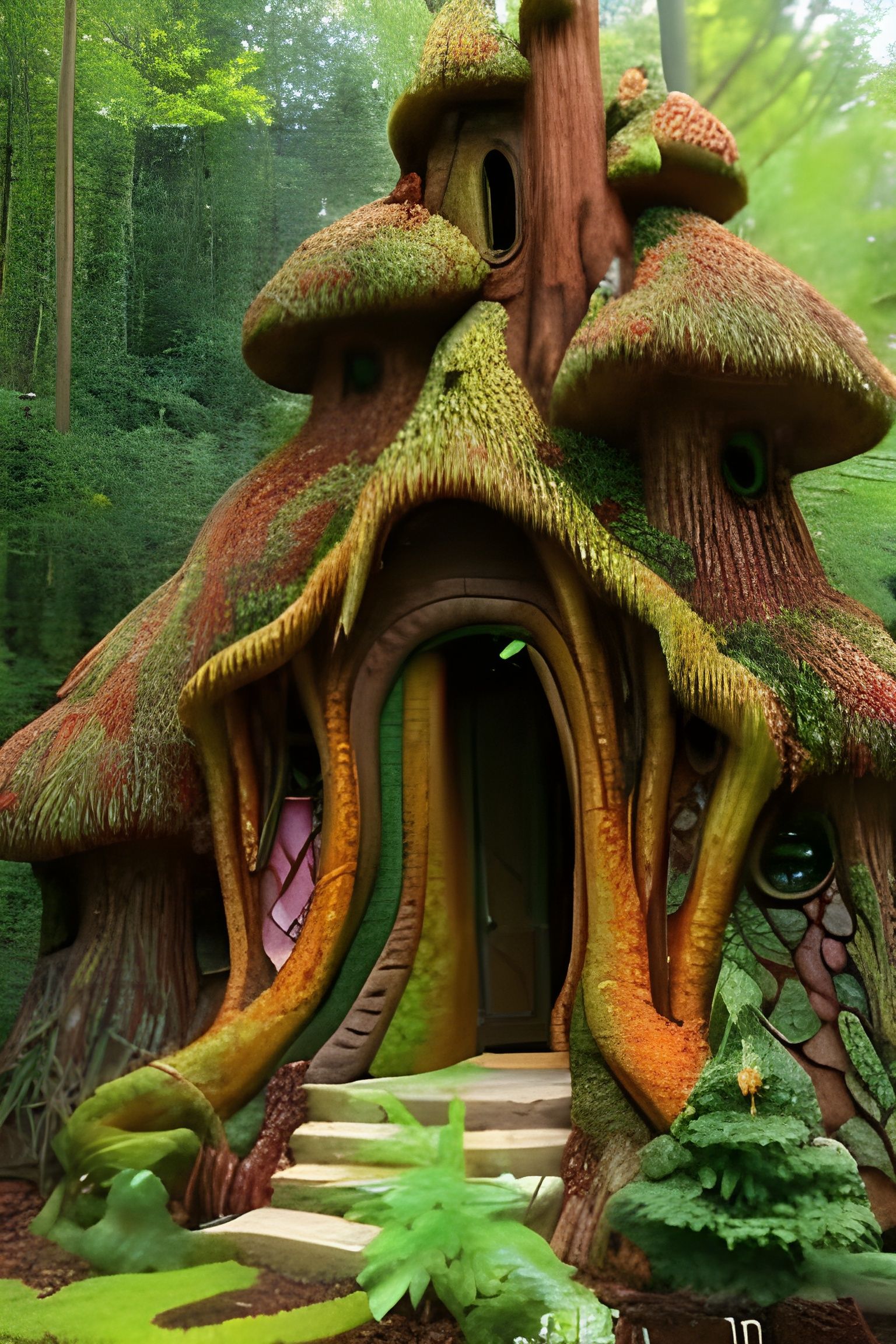 Little People's Houses in the Forest - 27