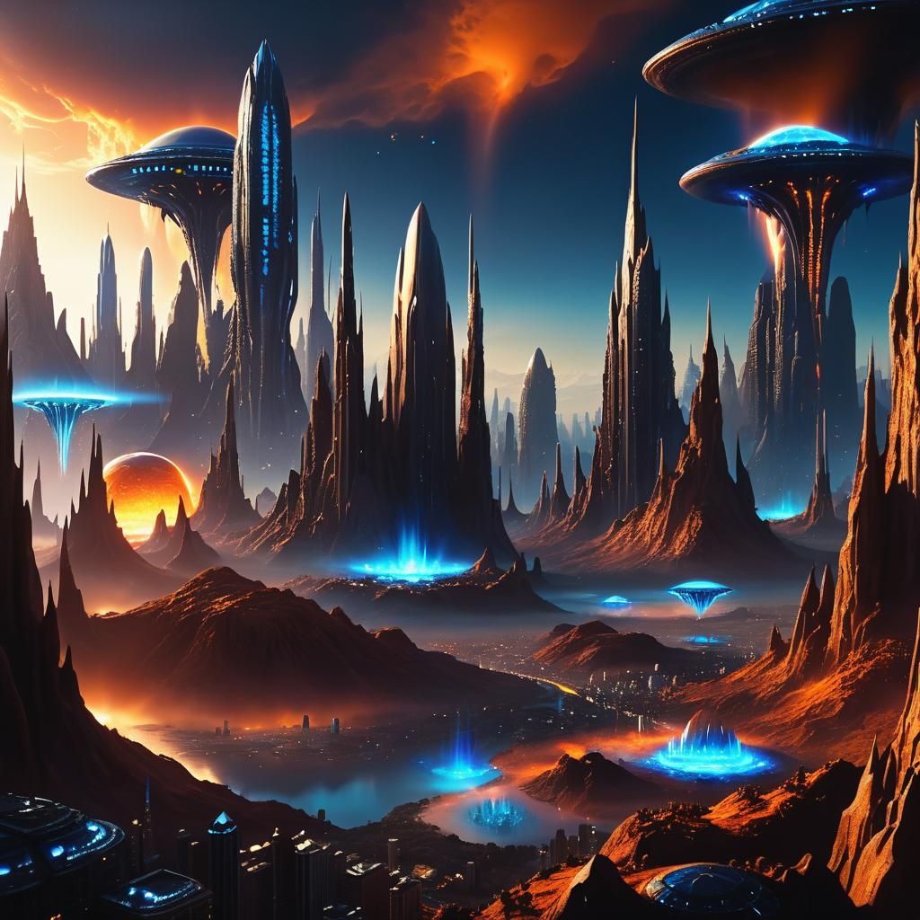 Aliens Terraforming Earth with Alien Fauna