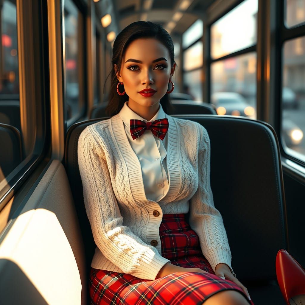 Elegant Woman in Refined Attire