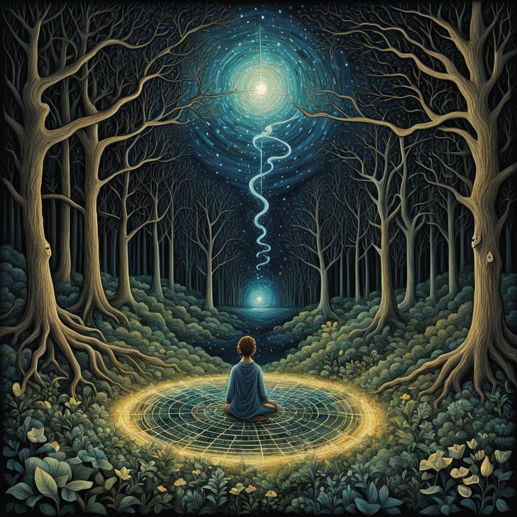 Surreal Geometry Meets Cosmic Metal Fusion