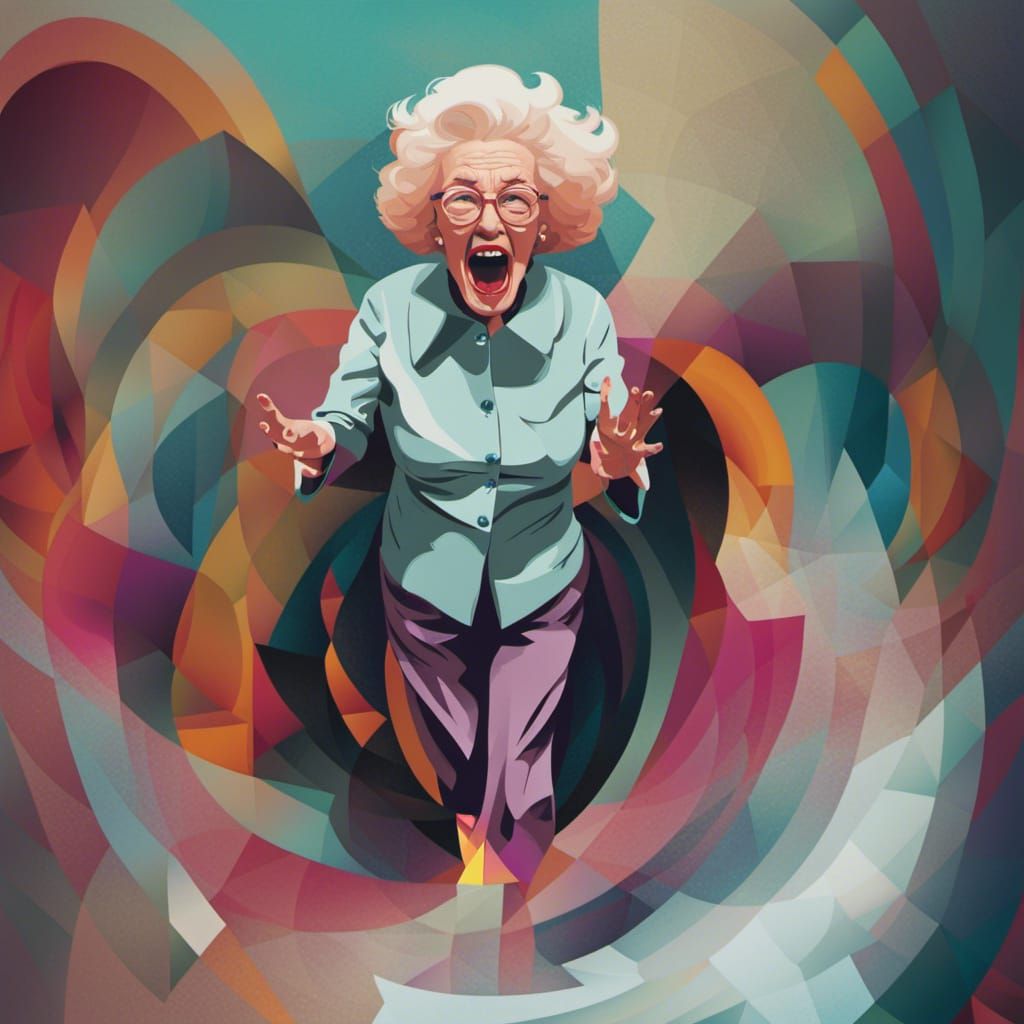 Grandma Screams Chaos Fingers II