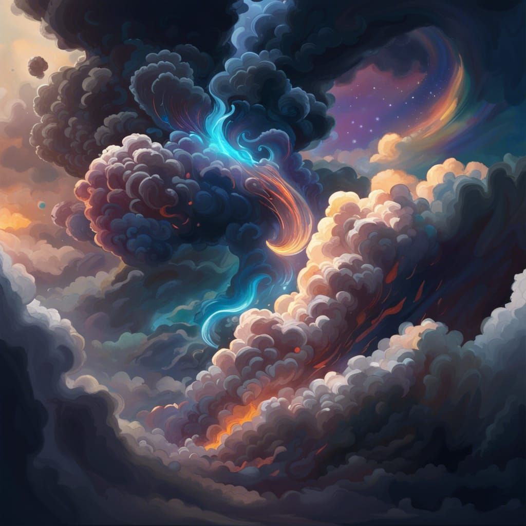 Mystic Cloud Formations
