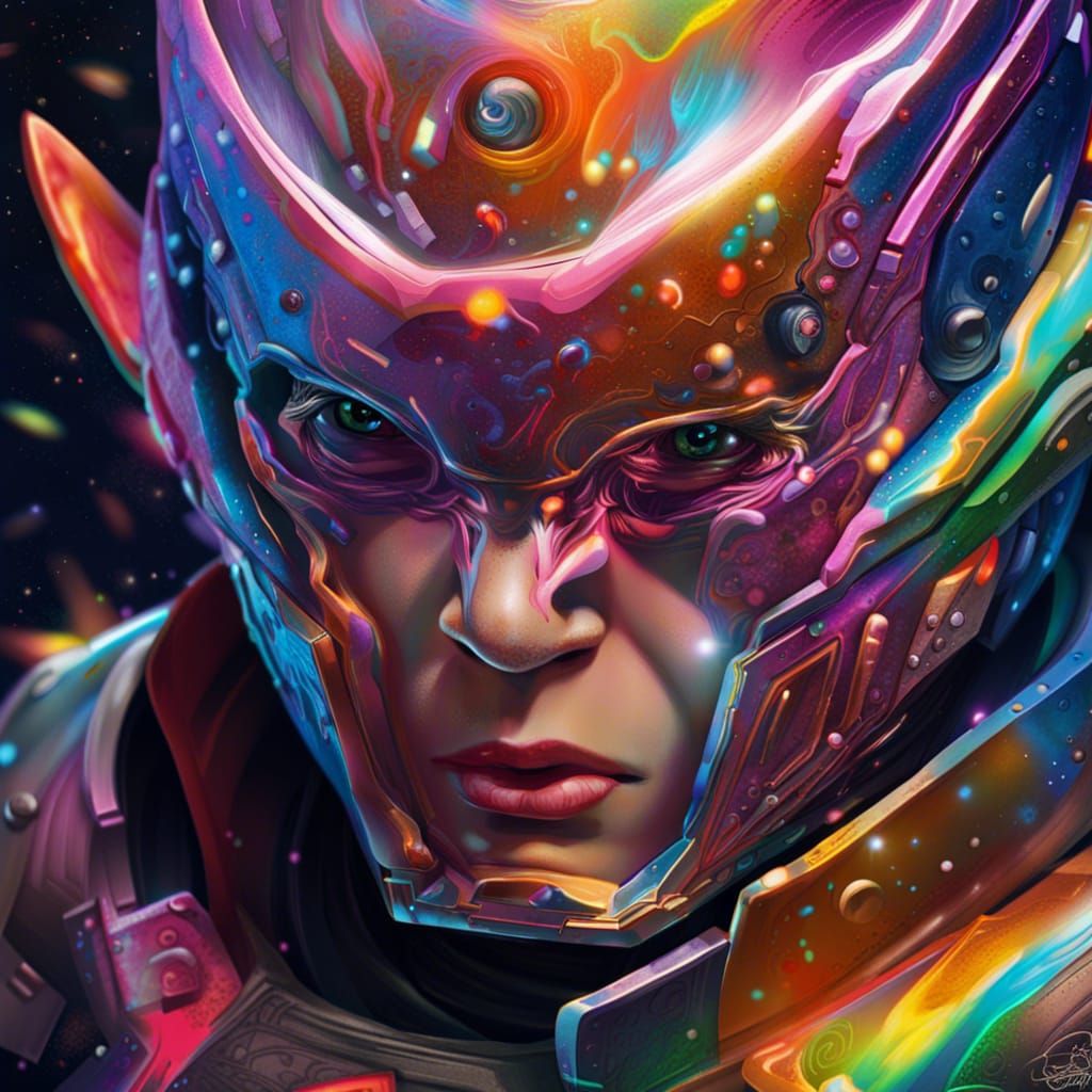 Hyperrealistic Interstella 5555 Concept Art