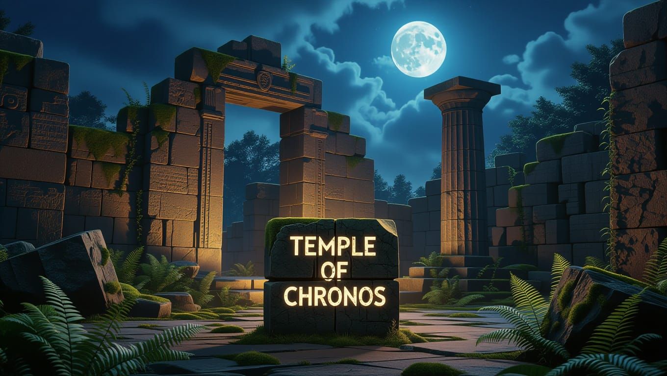 Ancient Temple of Chronos in Moonglow
