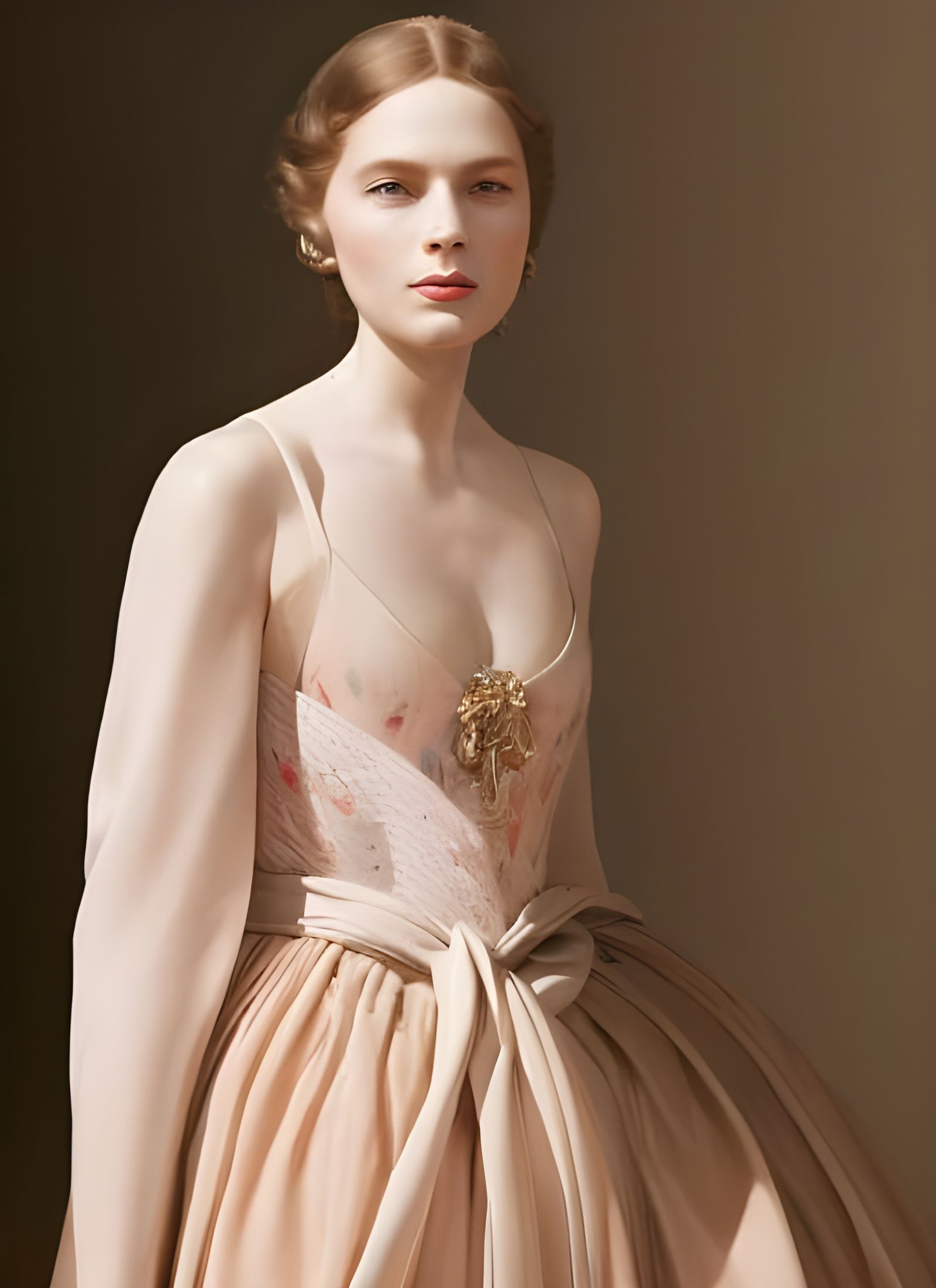 Dreamy Abstract Art with Magical Particles