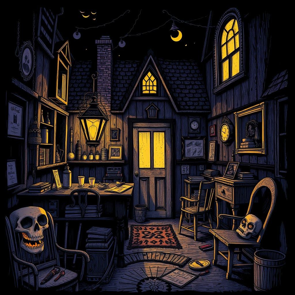 Goth Line Art Series Vol 1 - 1