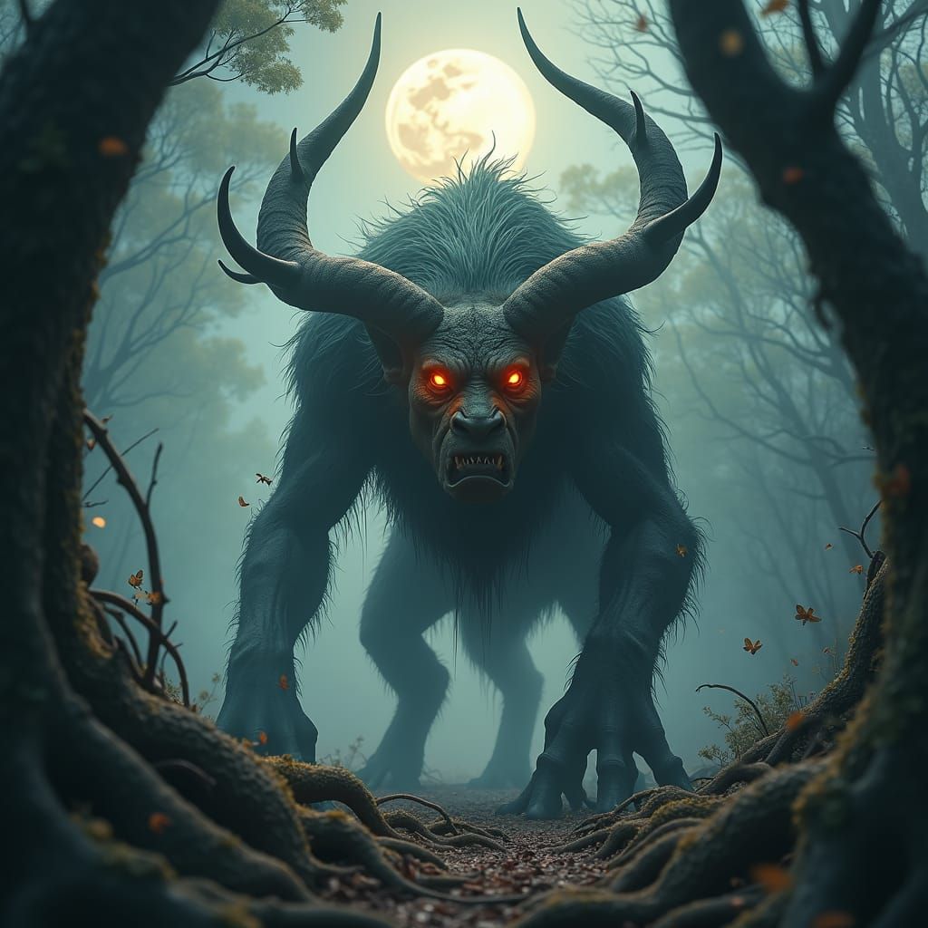 Mystical Forest Guardian in Photorealistic Detail