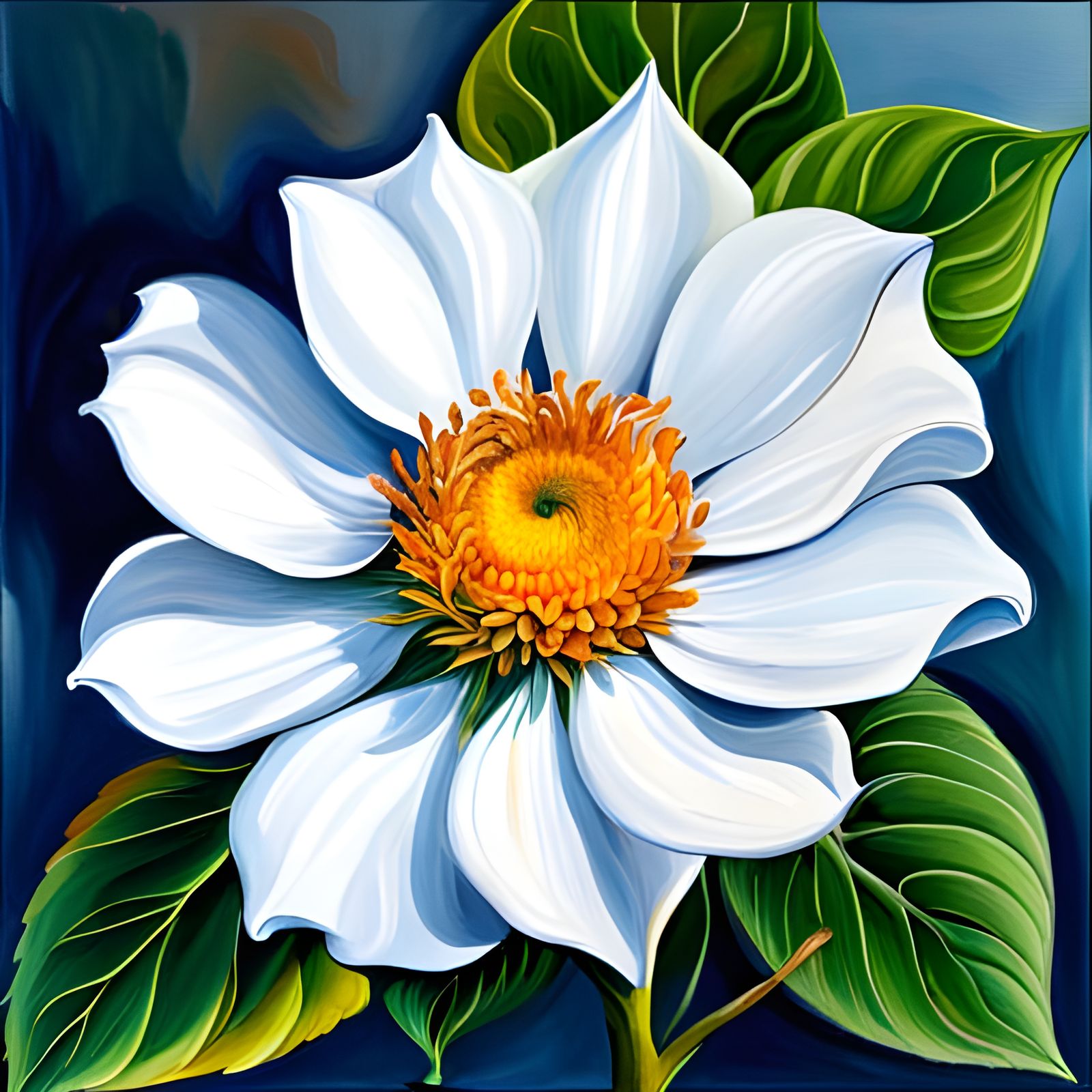 White flower