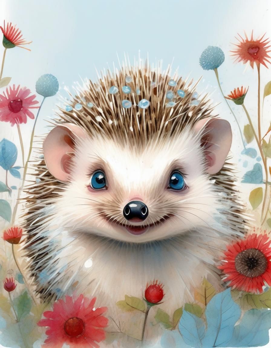 Good morning little hedgehog