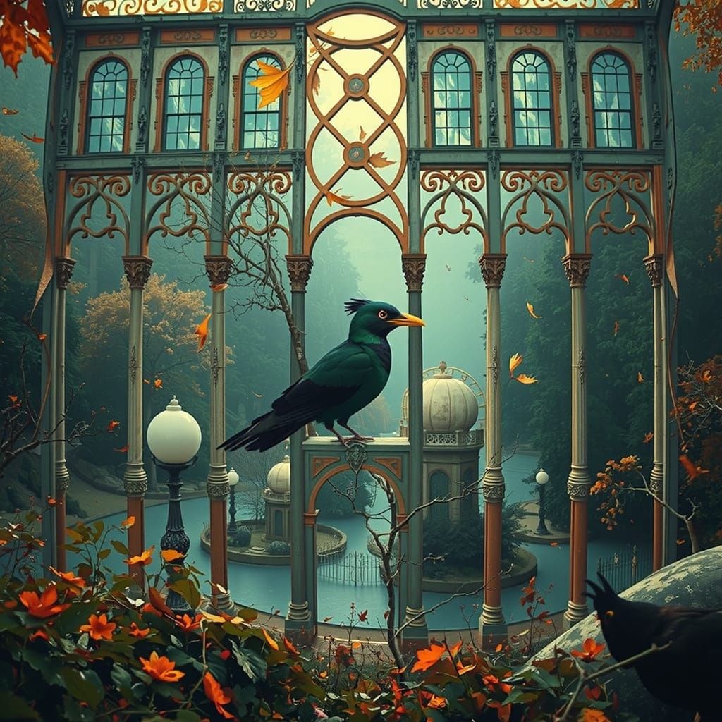 Dreamlike Hyperreal French Landscape