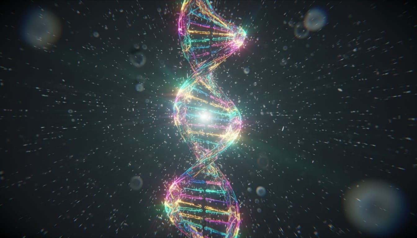 Double Helix in Hyperspace: Cosmic Panorama