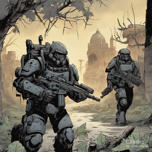 The Fall of Civilization: An AI Vision