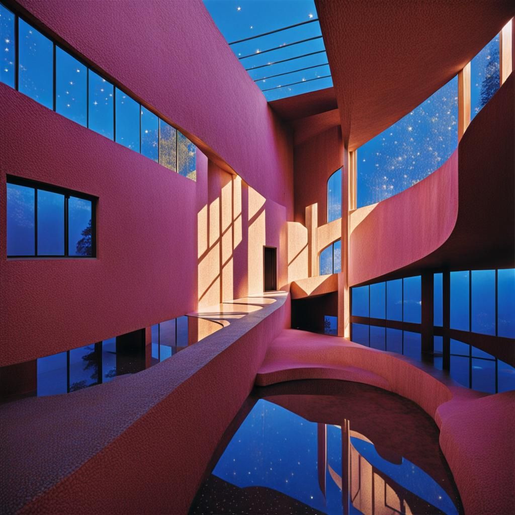 Luis Barragan Inspired House Interior