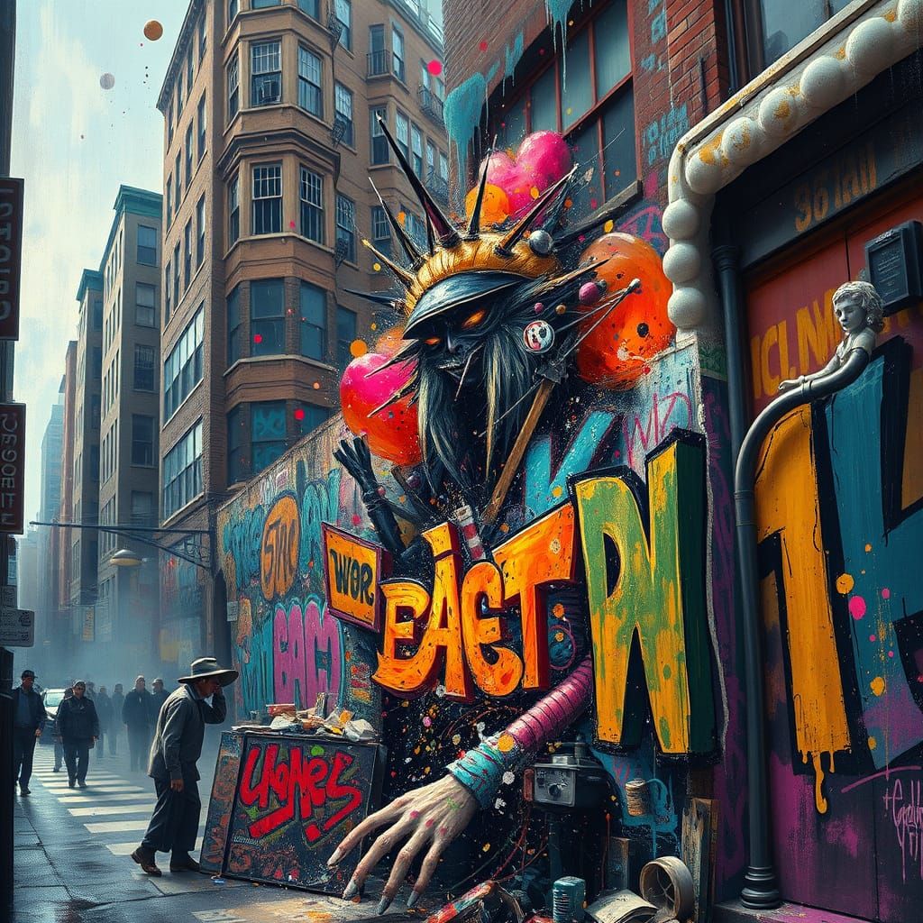 Master of Disaster in Philadelphia Graffiti Explosion