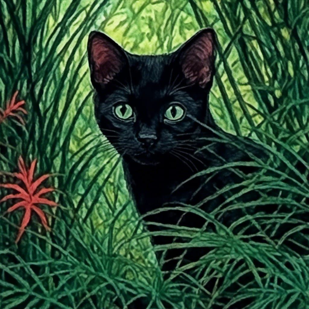 Hyperrealistic Jungle Masterpiece in 64k Resolution