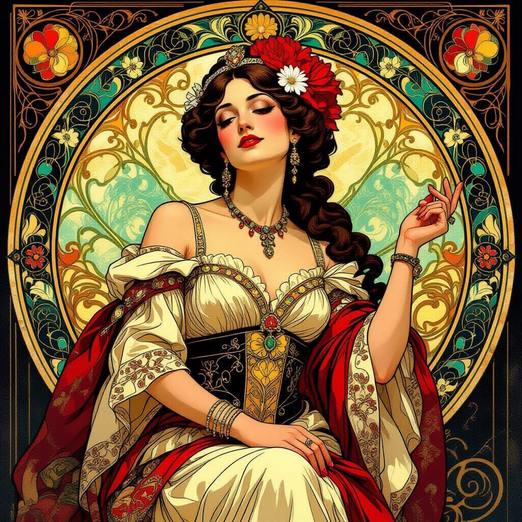 Pride Embodied in Art Nouveau Style