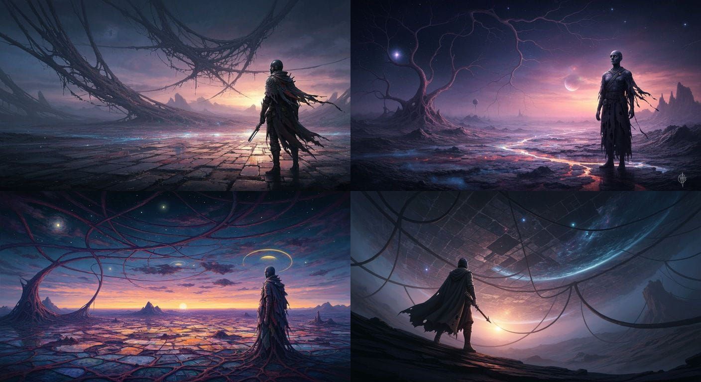 Sentient Celestial Labyrinth at Twilight