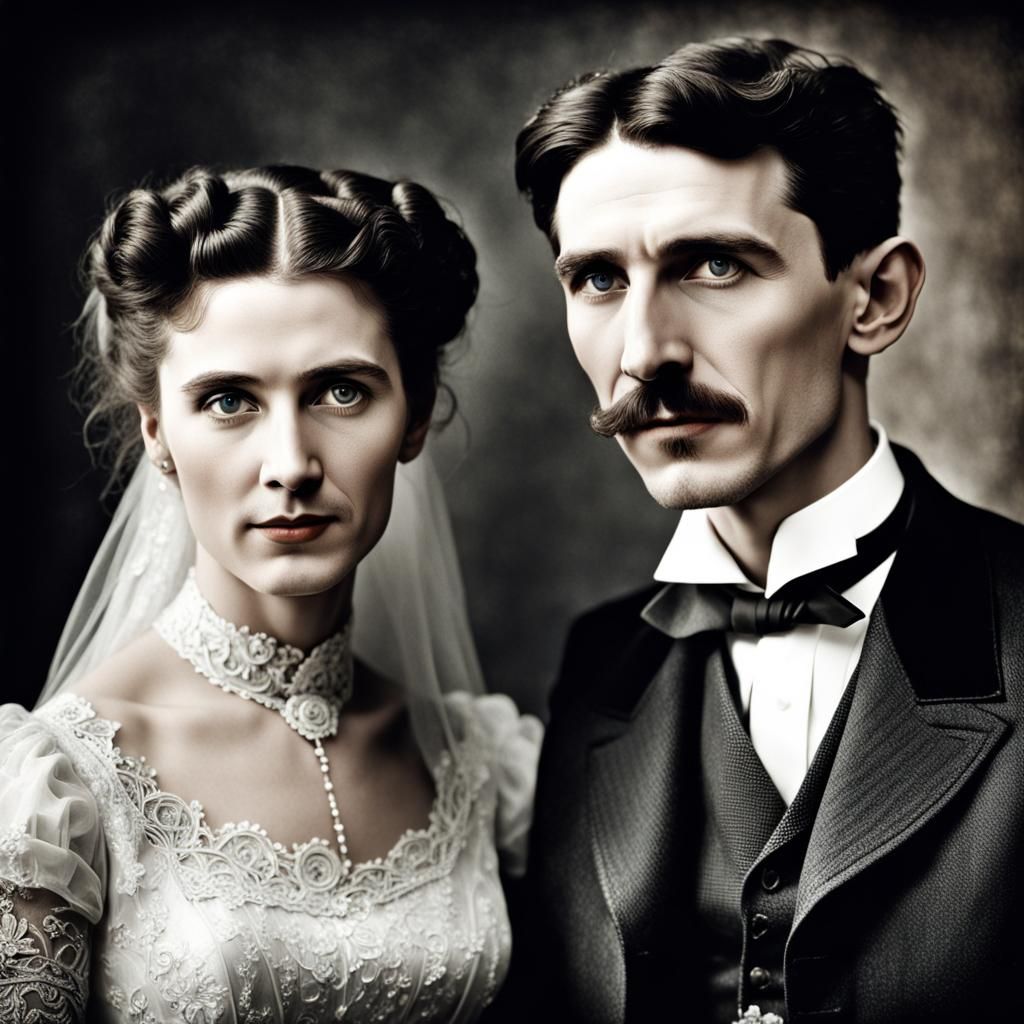 Nikola Tesla Wedding Photo