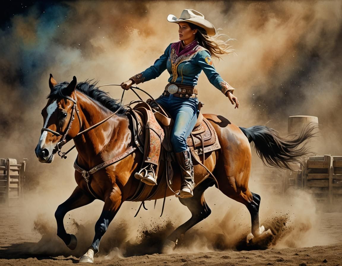 Barrel Rider I