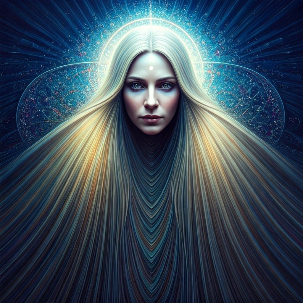 Ethereal Oricka in Shimmering Aurora