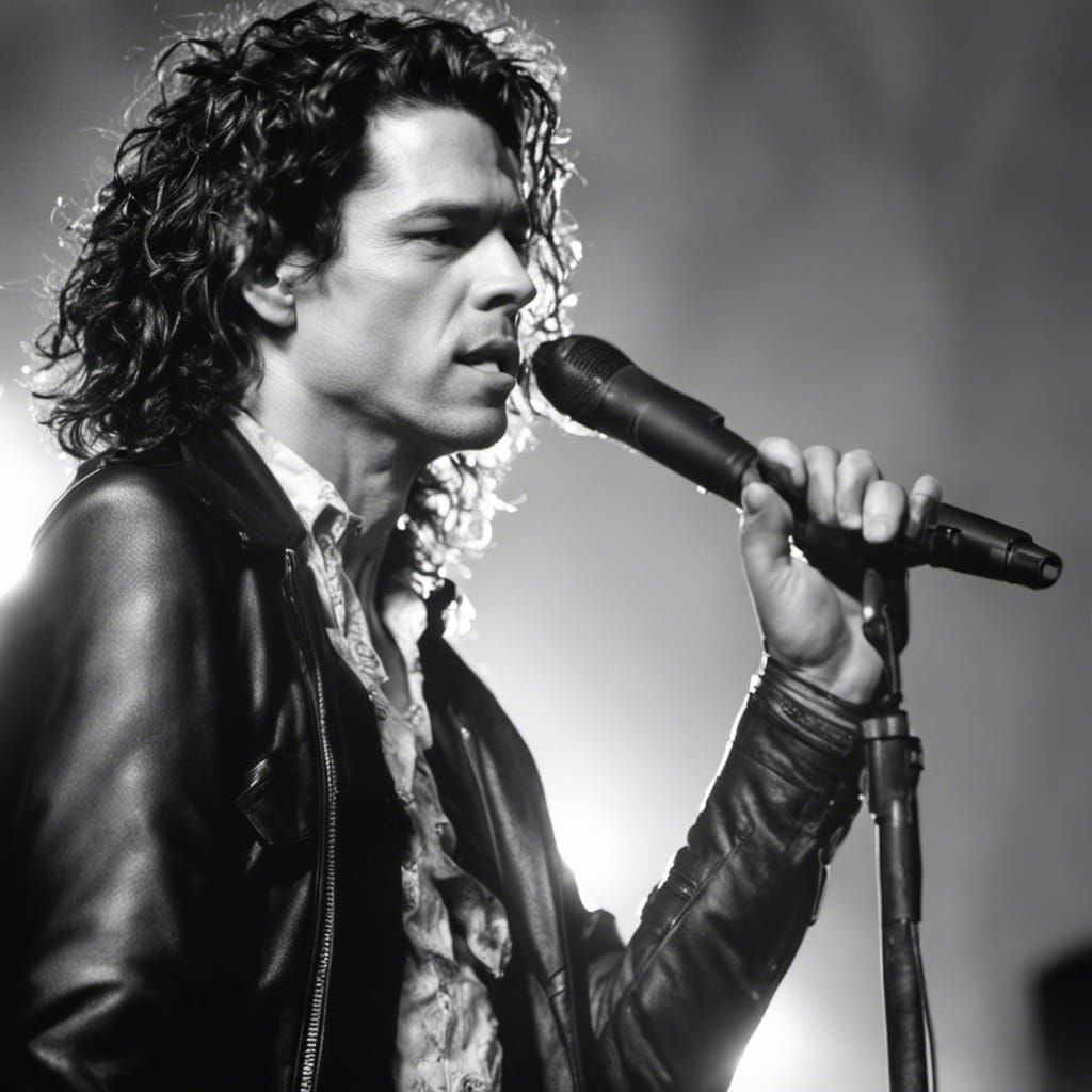 Michael Hutchence of INXS