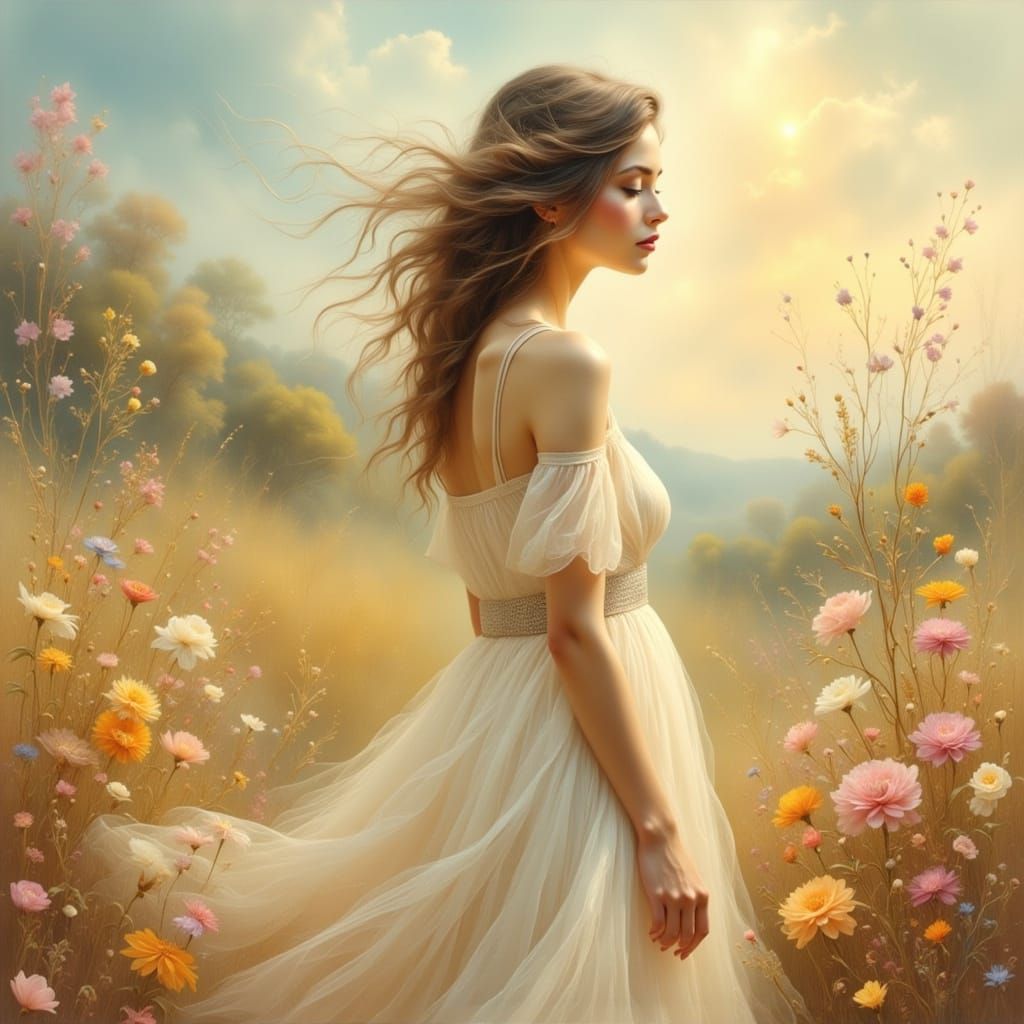 She Moves with Gentle Grace