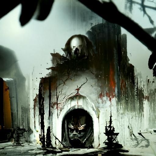 Pennywise in Lair: Dark Fantasy Horror