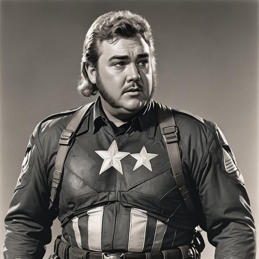 Comedic Captain America Reimagined