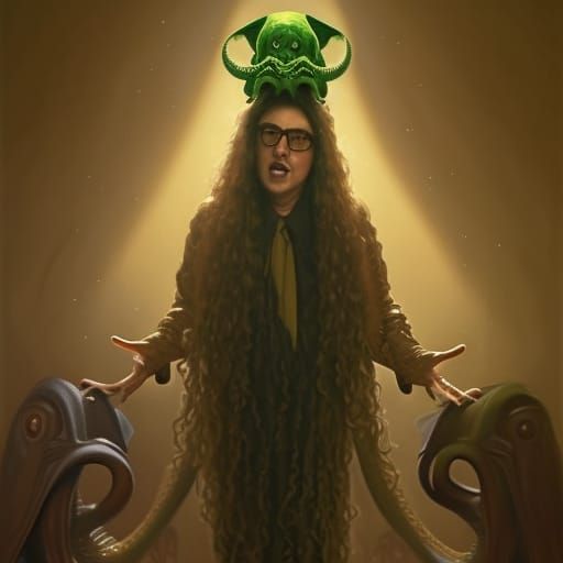 Cthulhu Portrait in Hyperdetailed Digital Art Style