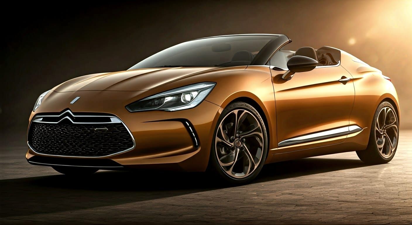 Citroen DS Corvette C1 Convertible in Warm Brown Finish