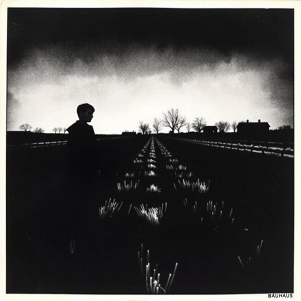 Gothic Album Art from the 80s: Bauhaus Style