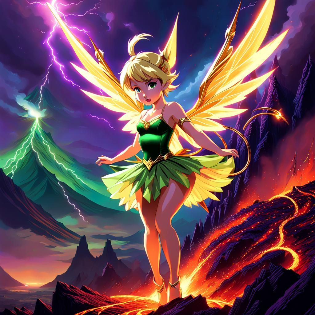 Tinkerbell's Perilous Quest on Mount Doom