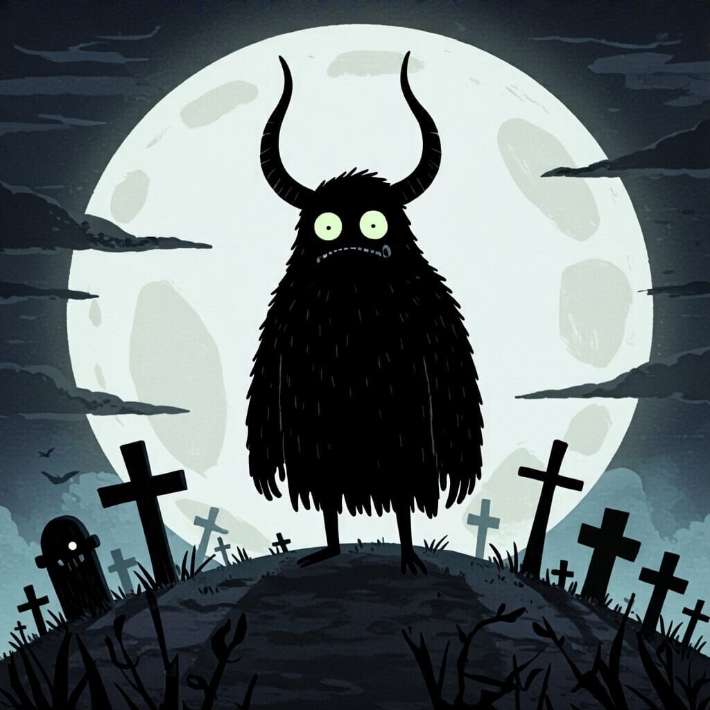 Grimdark Scene in Pendleton Ward Style