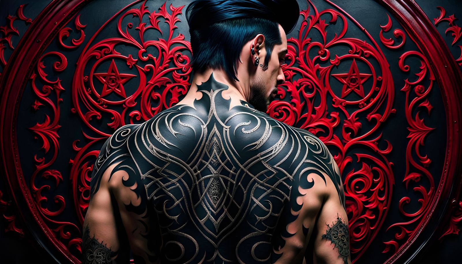 Gothic Pinup Boy (Continued)