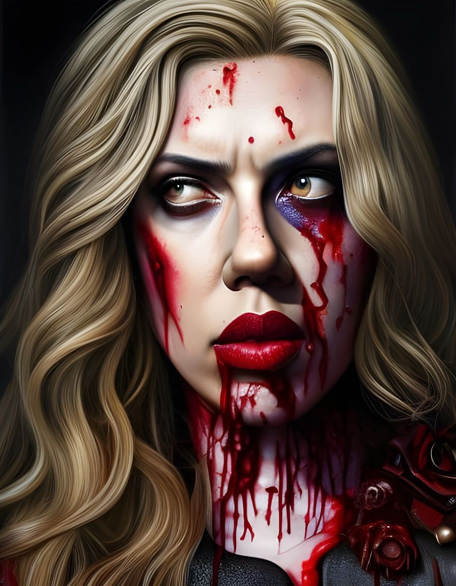 Zombie Scarlett Johansson