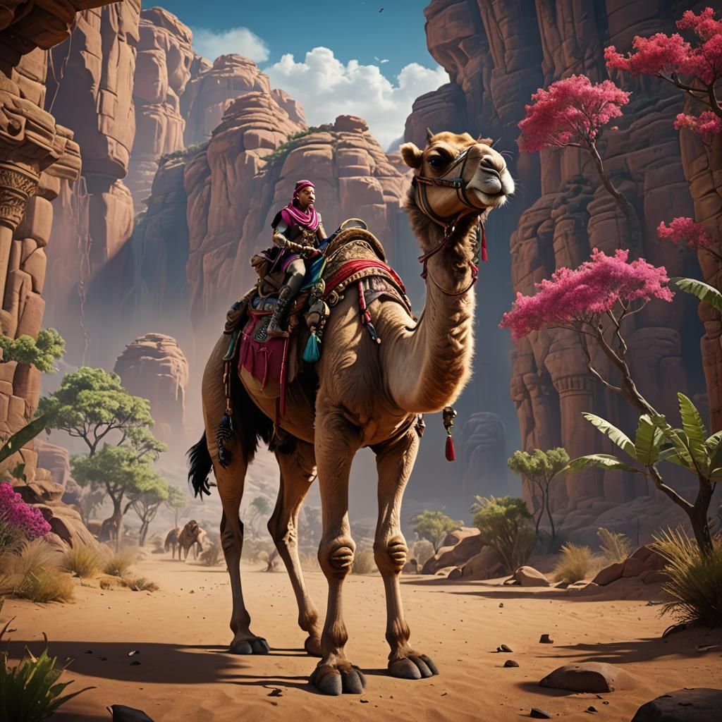 Cammy the Camel: Fantasy Concept Art in Unreal Engine