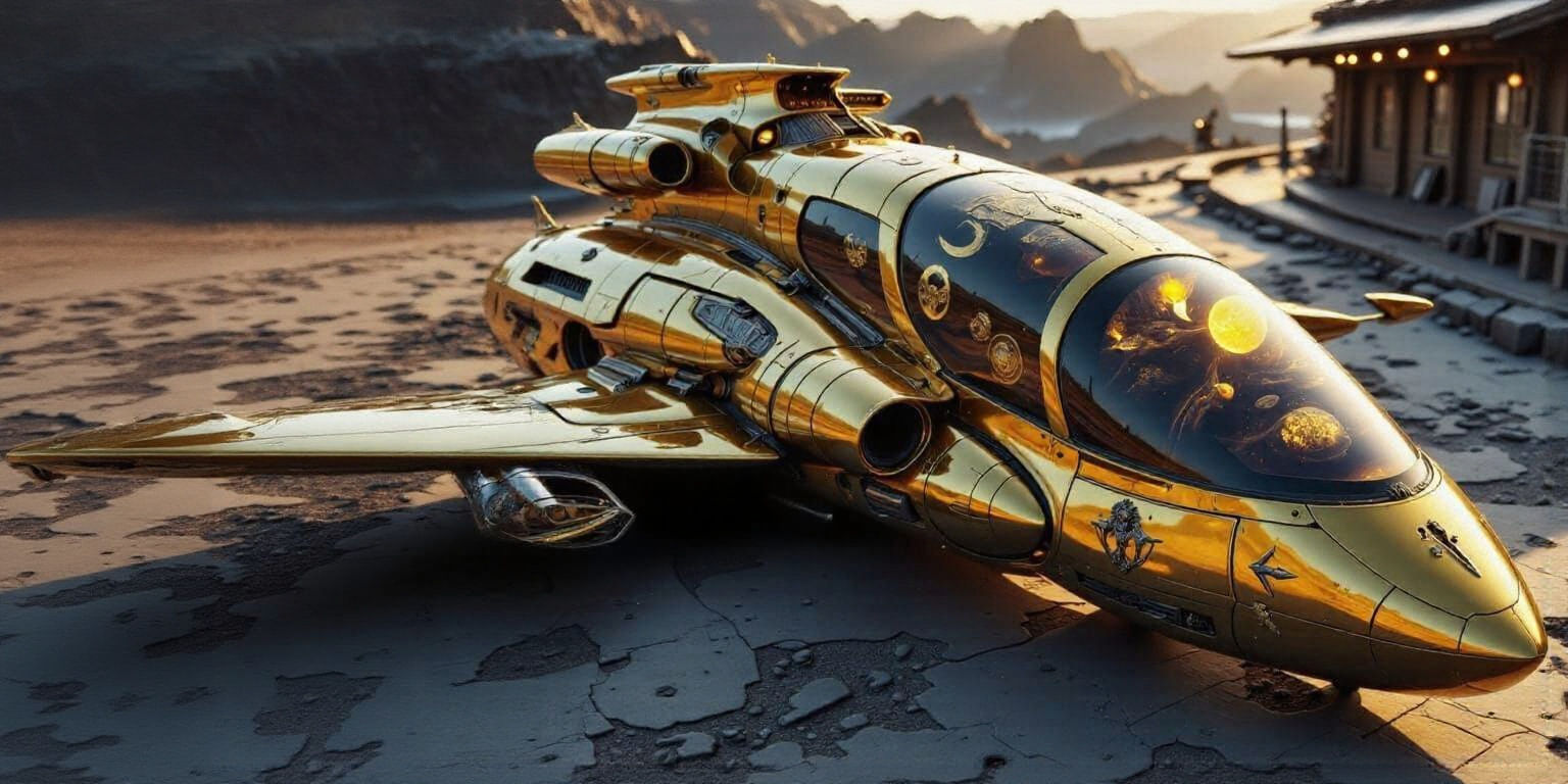 Futuristic Armored Helicopter with Dragon Scale Armor