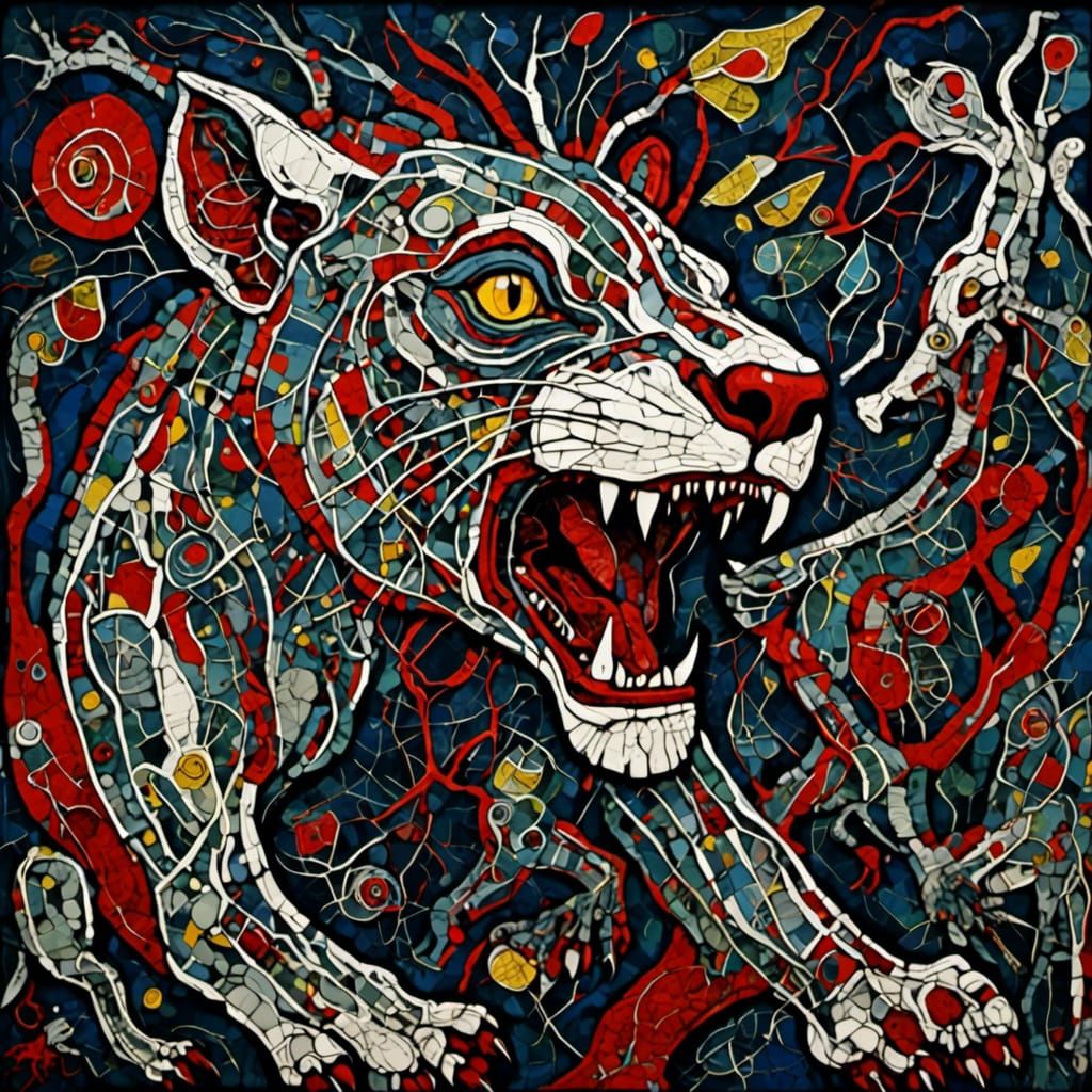 Roaring Lioness Unleashes a Ferocious Howl