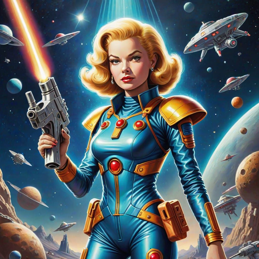 Galactic Ruler Empowered by Cosmic Technology