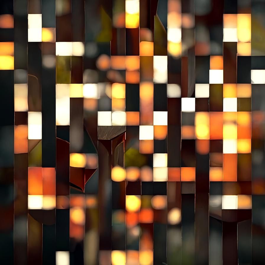 Autumn Aspens Mosaic with Wild Horses in Utah