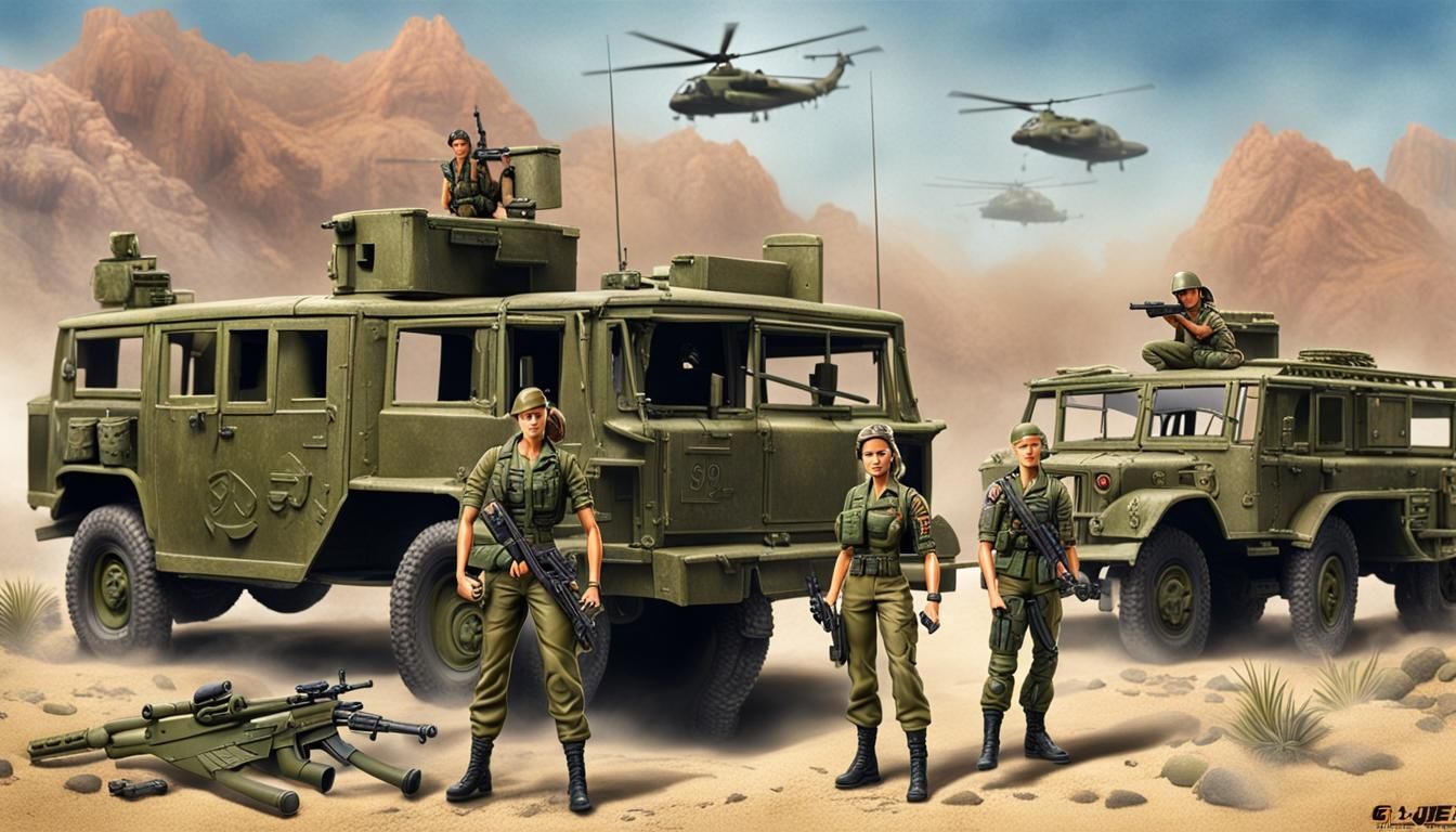 GI Jane and GI Joe: Detailed Matte Painting