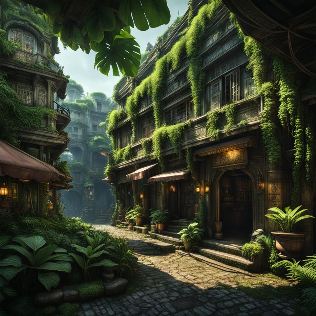 Secret old town
