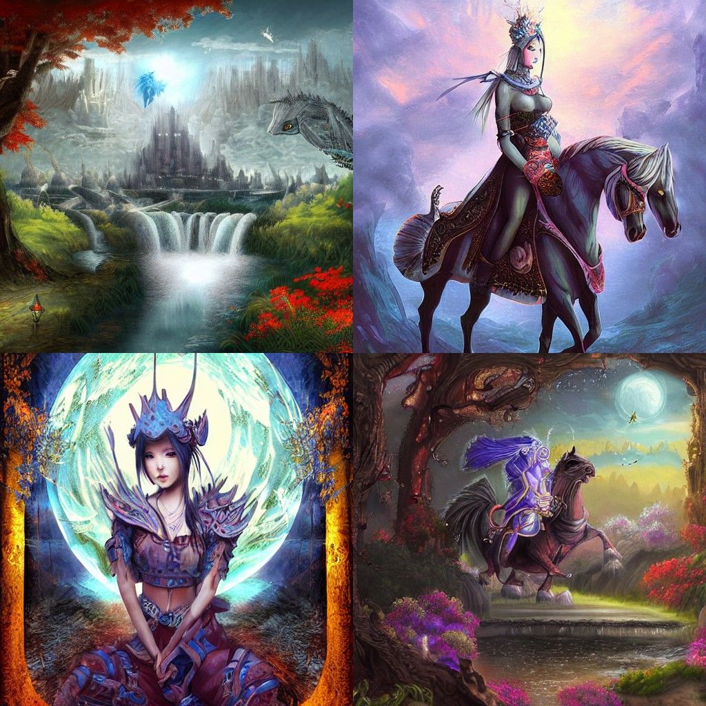 Enchanting Fantasy Art Illustration