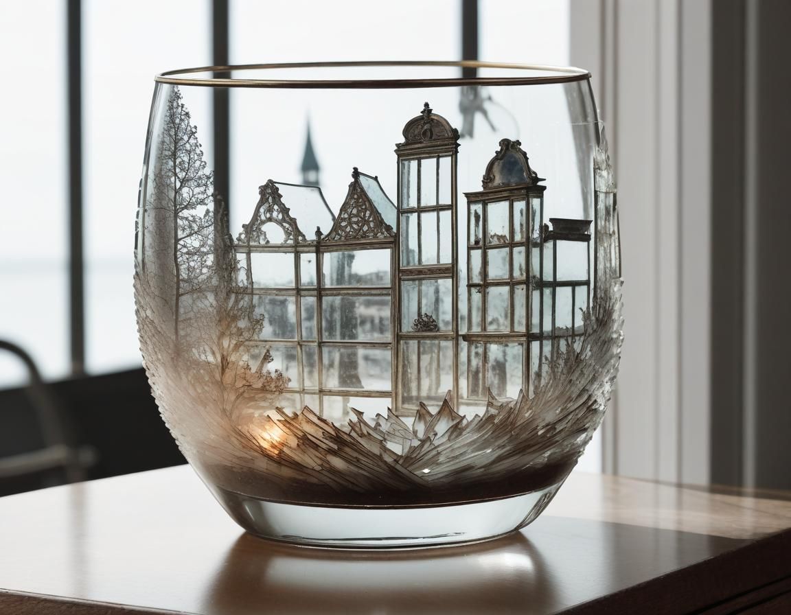 Fragmented Memories in Glass Shards