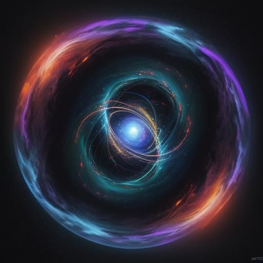 Birth of the Universe: Polychromatic Cosmic Canvas