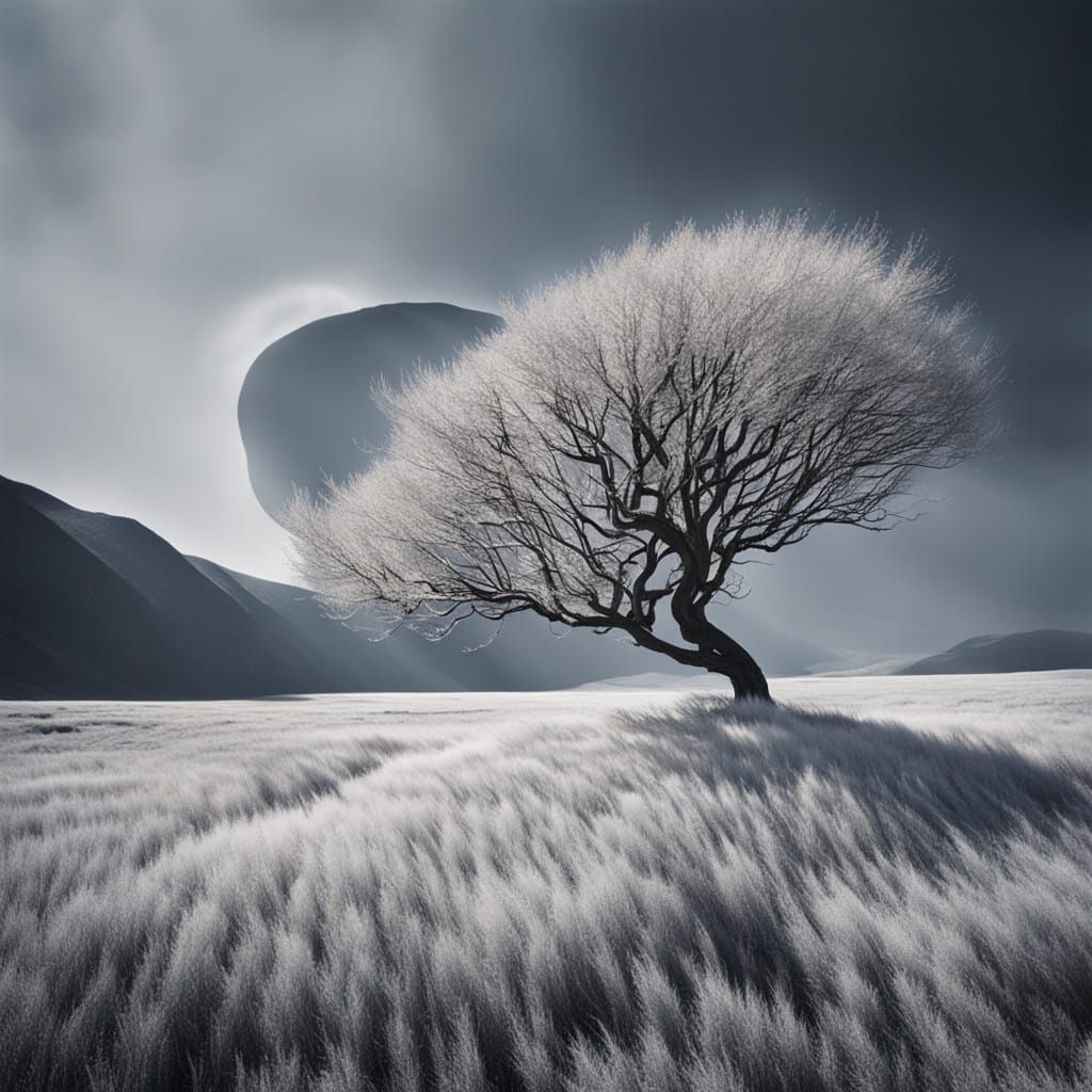 Nature's Whispers in Vibrant Abstraction