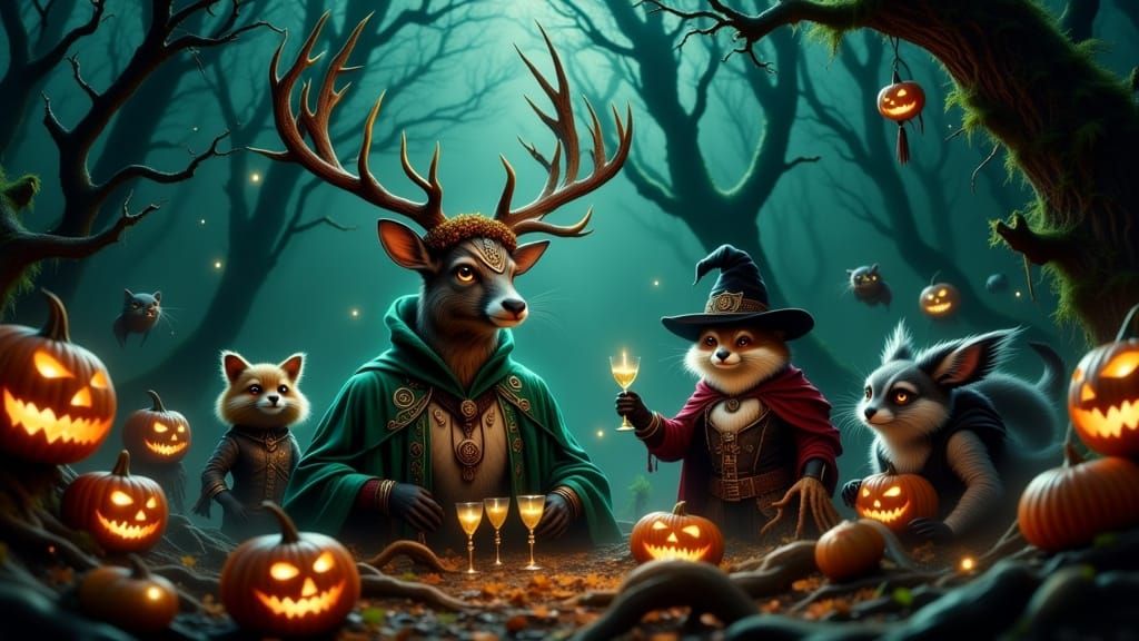 The Forest Protector’s Masquerade: Mythical Beasts in Disgui...