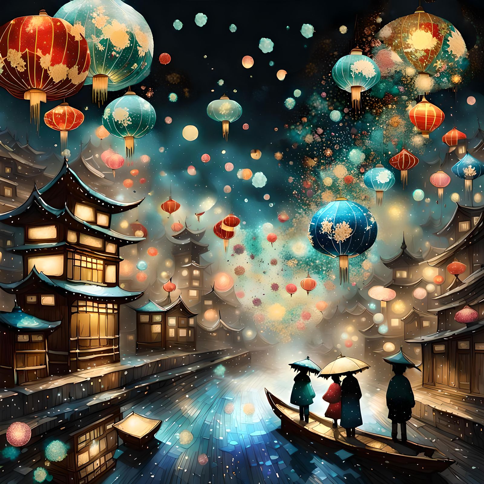 Japanese lanterns