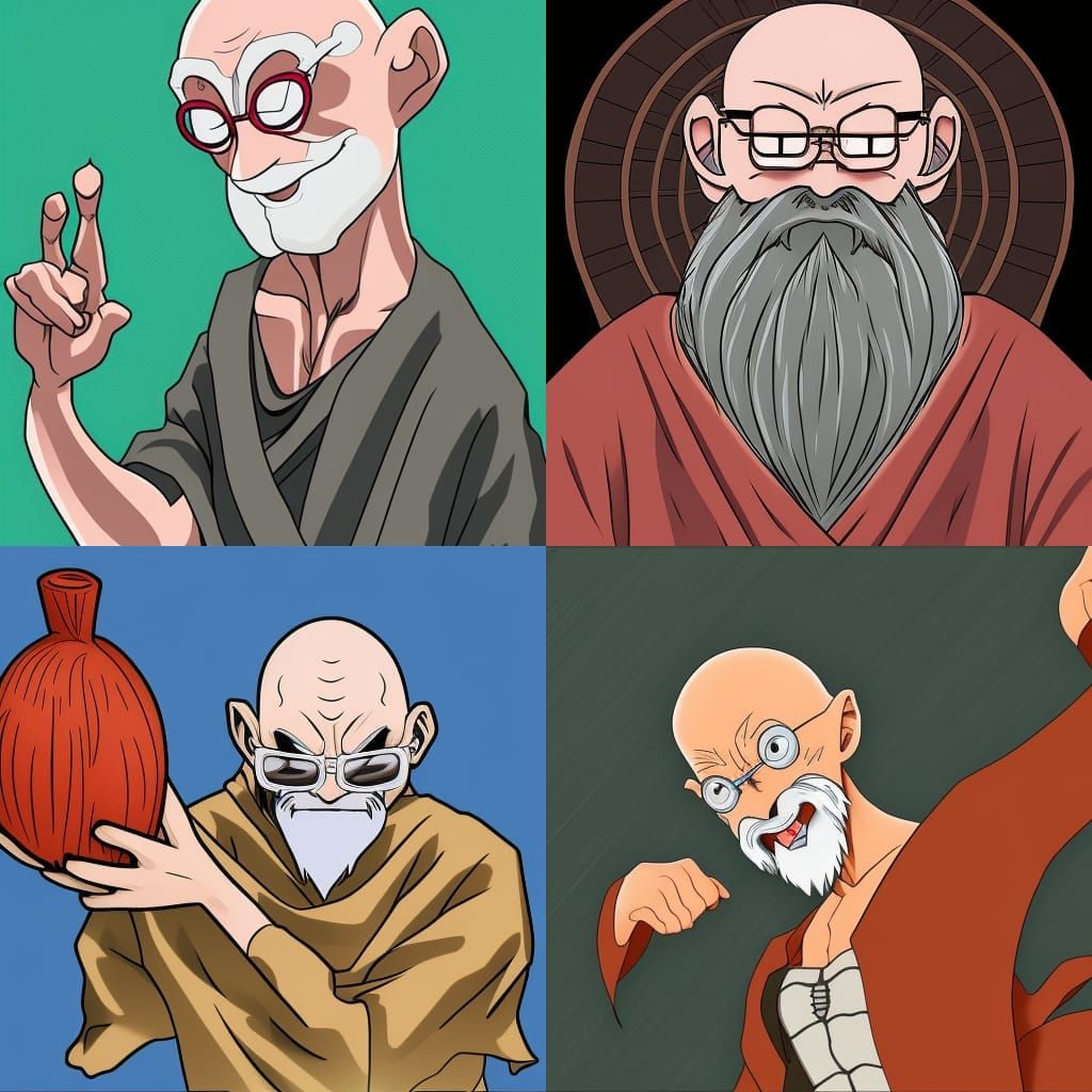 Happy Anime Wizard Digital Art